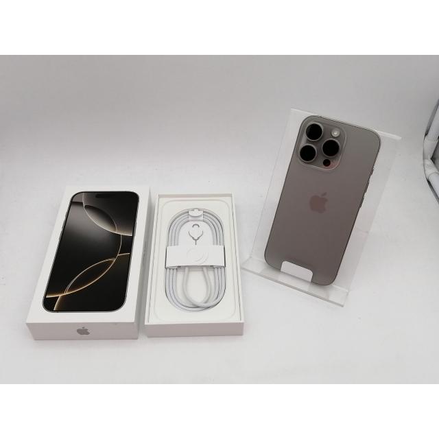 国内版 【SIMフリー】 iPhone 16 Pro 128GB 【ナイト】 ナチュラルチタニウム MYMY3J/A【なんば】保証期間３ヶ月