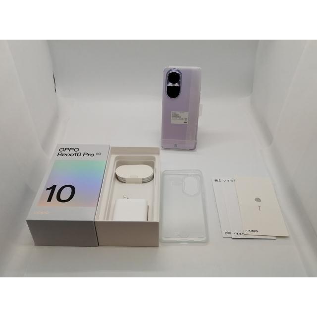 未使用】Oppo mineo 【SIMフリー】 OPPO Reno10 Pro 5G グロッシー 