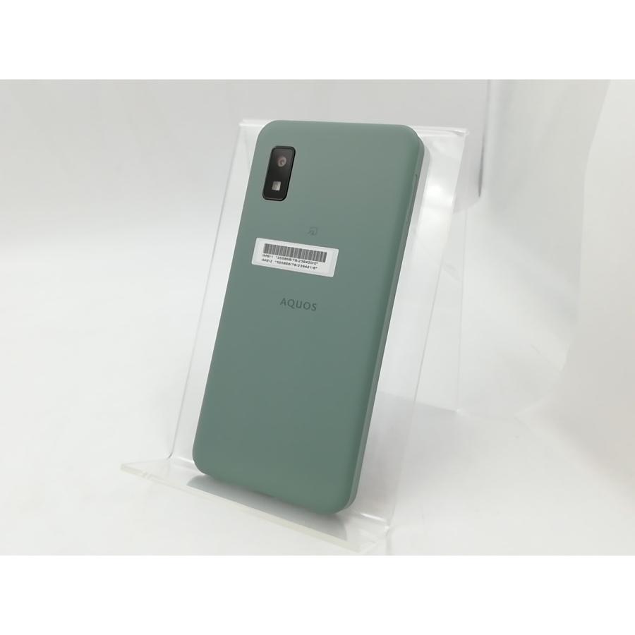 中古】SHARP ymobile 【SIMフリー】 AQUOS wish オリーブグリーン 4GB 