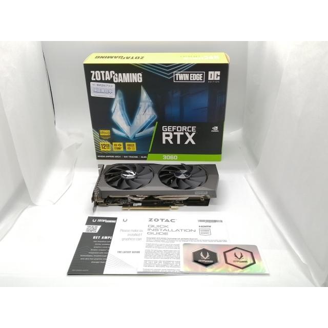 中古】ZOTAC ZOTAC GAMING GeForce RTX 3060 Twin Edge OC (ZT-A30600H 