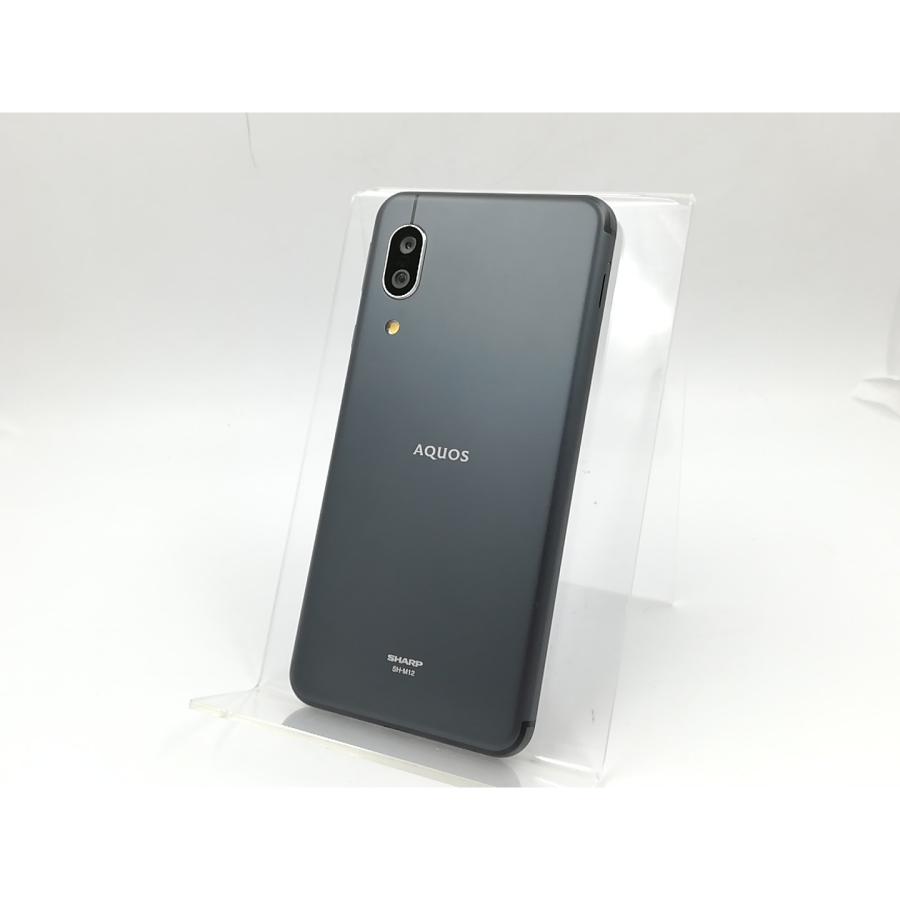 中古】SHARP 国内版 【SIMフリー】 AQUOS sense3 ブラック 4GB 64GB SH  