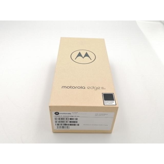 未使用】MOTOROLA mineo 【SIMフリー】 edge 40 neo ブラック 未使用】MOTOROLA mineo 【SIMフリー】 edge 40 neo ブラック