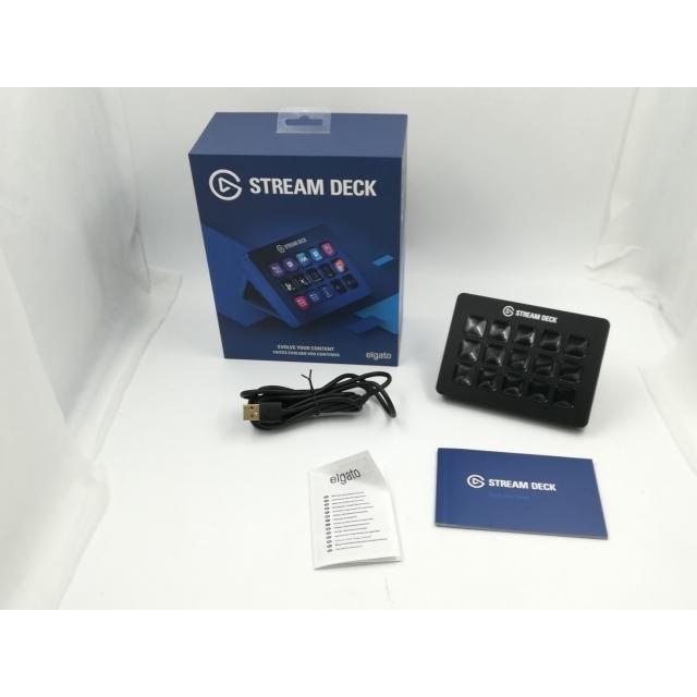中古】elgato STREAM DECK MK.2 [ブラック]【千葉】保証期間1週間