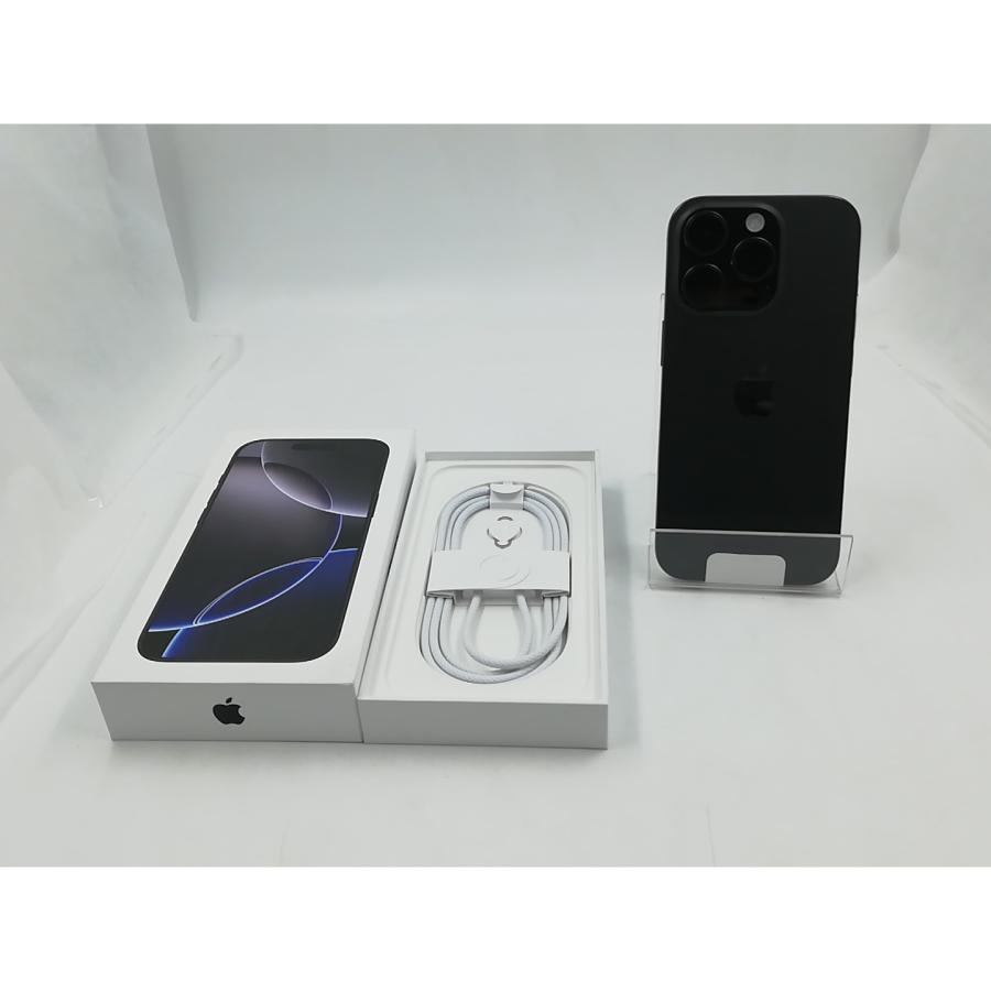 未使用】Apple 国内版 【SIMフリー】 iPhone 16 Pro 128GB ブラック