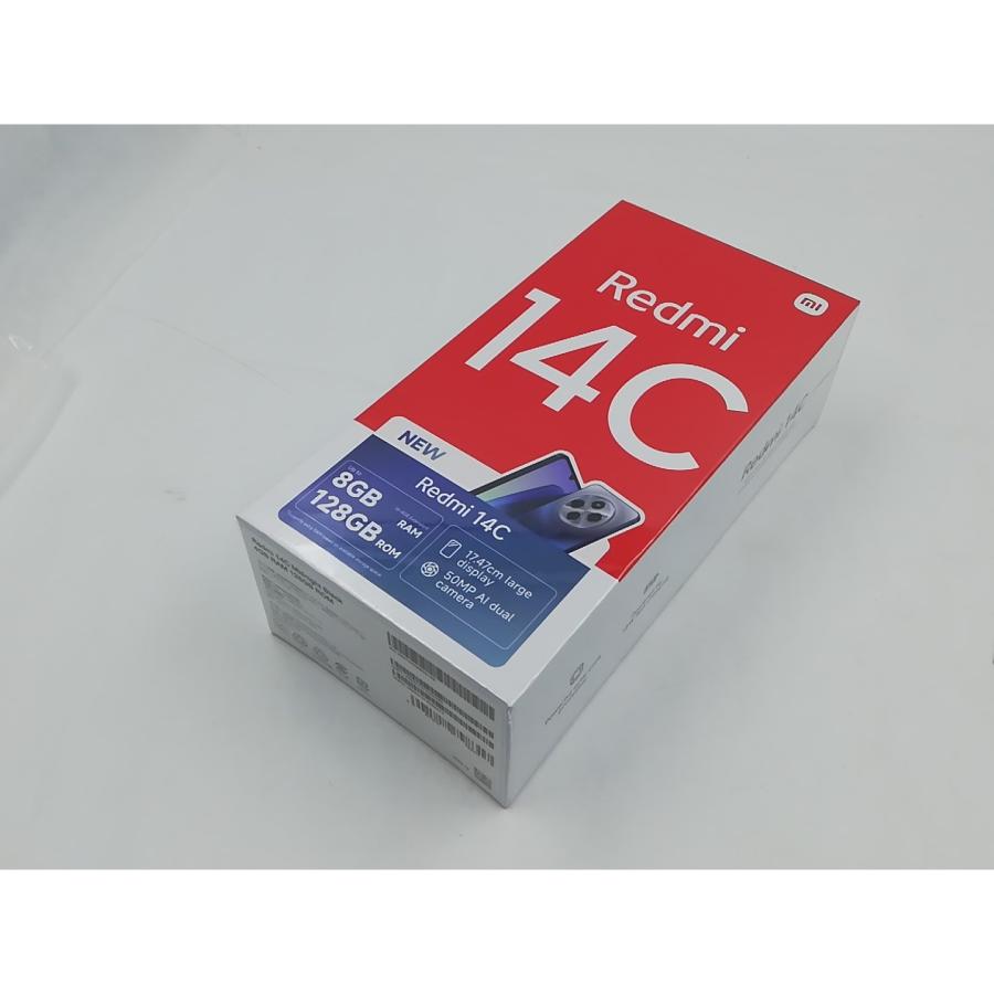 未使用】Xiaomi 国内版 【SIMフリー】 Redmi 14C ミッドナイト