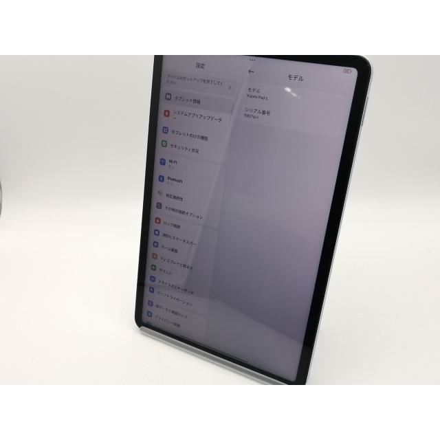 中古】Xiaomi 国内版 【Wi-Fi】 Xiaomi Pad 6 8GB 128GB ミストブルー