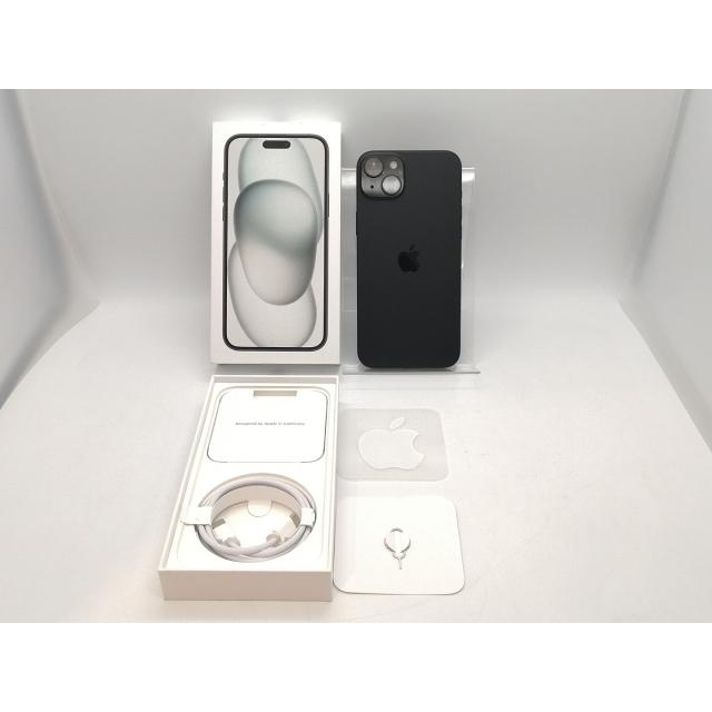 中古】Apple 国内版 【SIMフリー】 iPhone 15 Plus 128GB ブラック