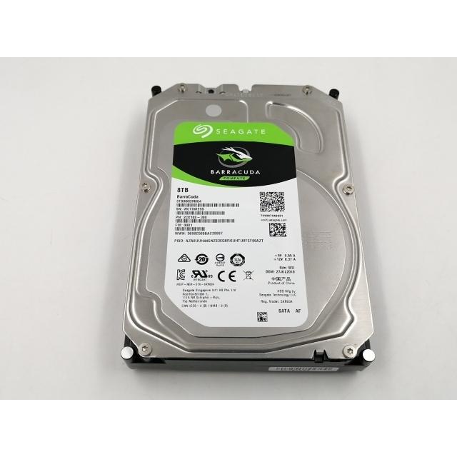 中古】Seagate ST8000DM004 8TB/5400rpm/256MB/6Gbps【千葉】保証期間