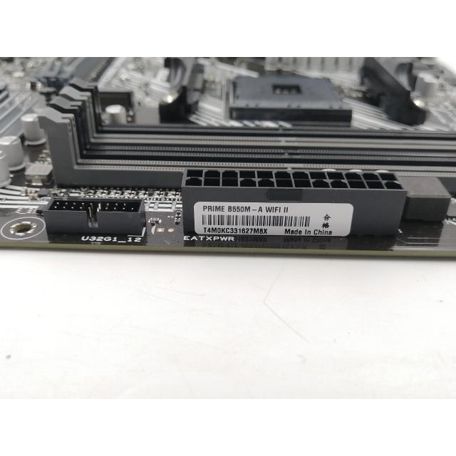 中古】ASUS PRIME B550M-A WIFI II B550/AM4/MicroATX【千葉】保証期間