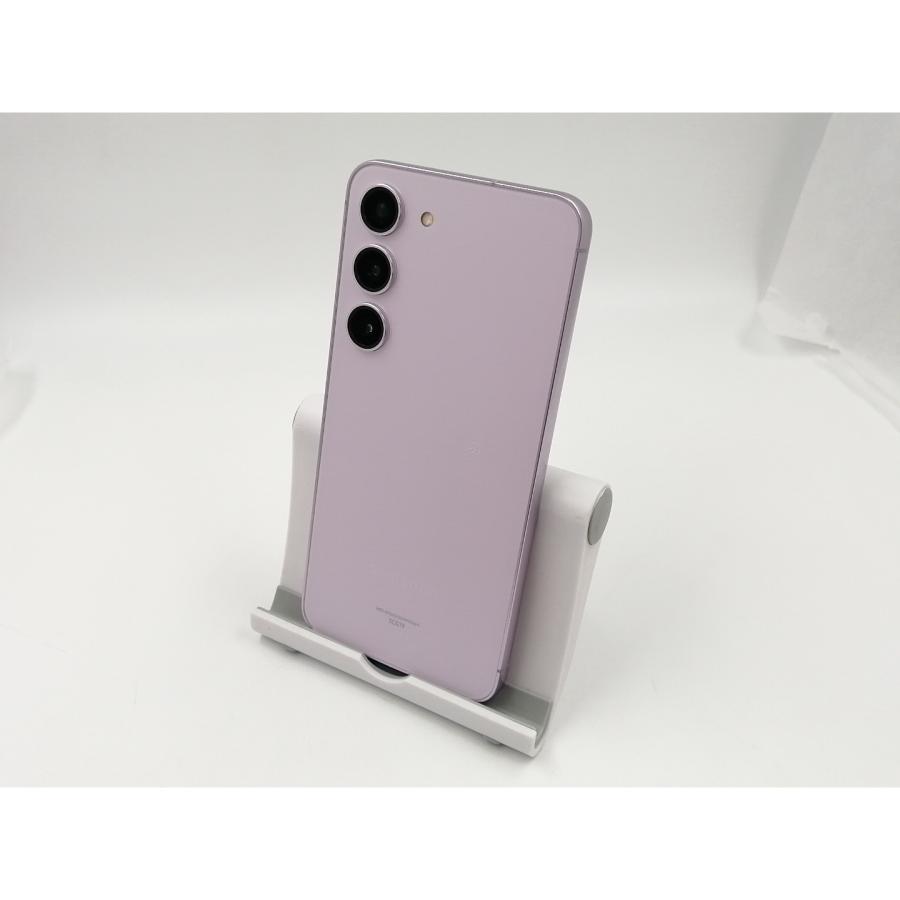 中古】SAMSUNG au 【SIMフリー】 Galaxy S23 ラベンダー 8GB