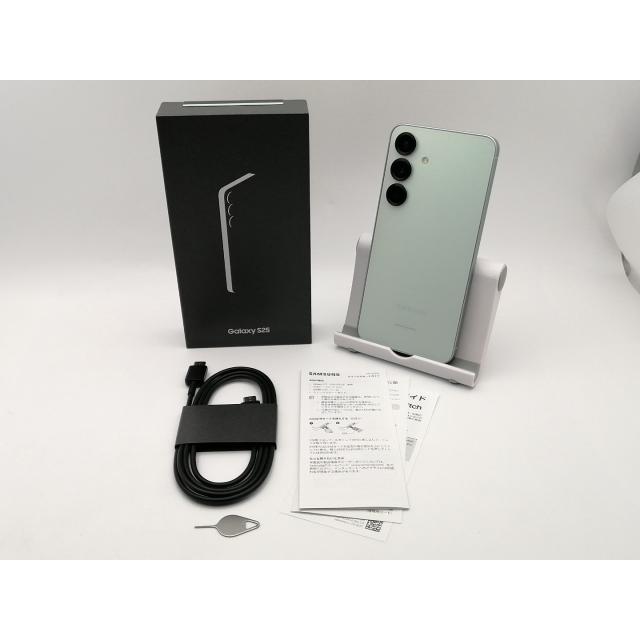 中古】SAMSUNG 国内版 【SIMフリー】 Galaxy S25 ミント 12GB 256GB