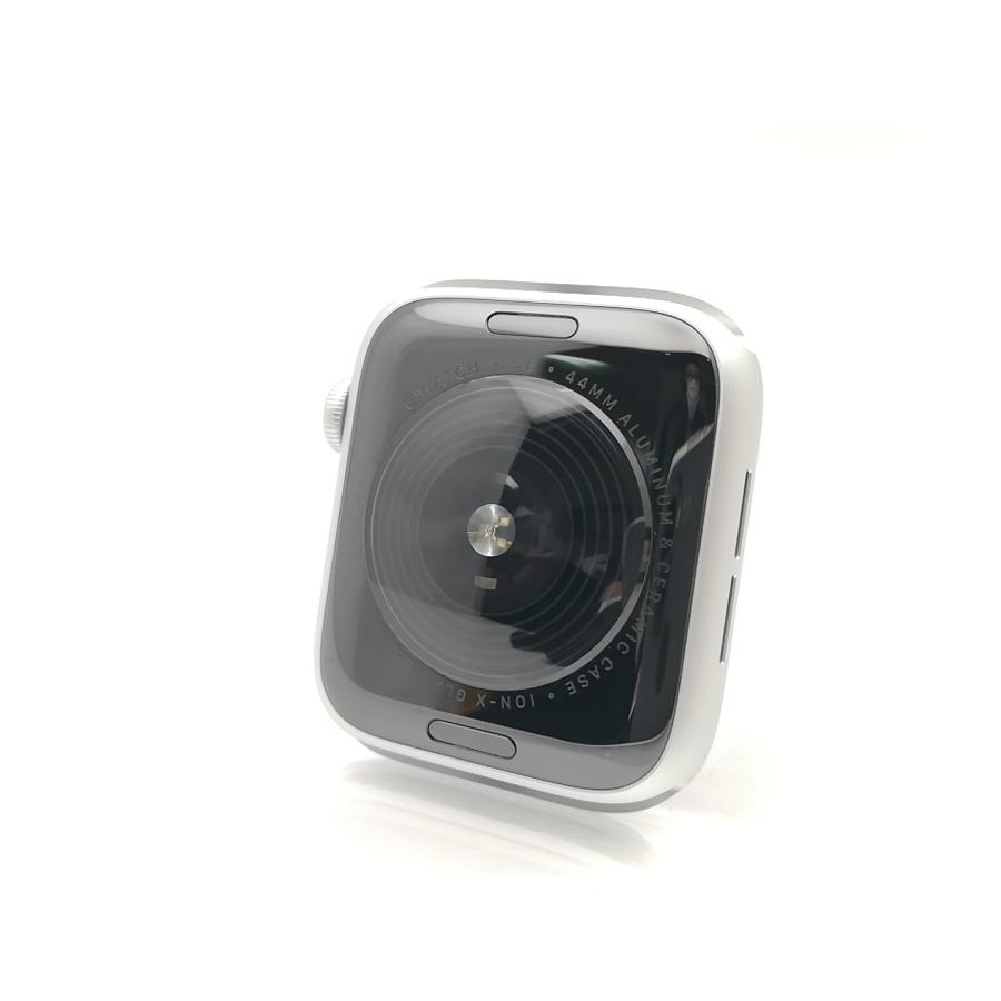 中古】Apple Apple Watch SE GPS 44mm シルバーアルミケース (バンド 