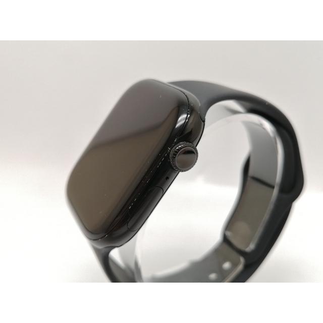 【中古】Apple Watch Series10 46mm GPS ジェットブラックアルミニウムケース/ブラックスポーツバンド (M/L) MWWQ3J/A【DS秋葉】保証期間１ヶ月【ランクB】の画像