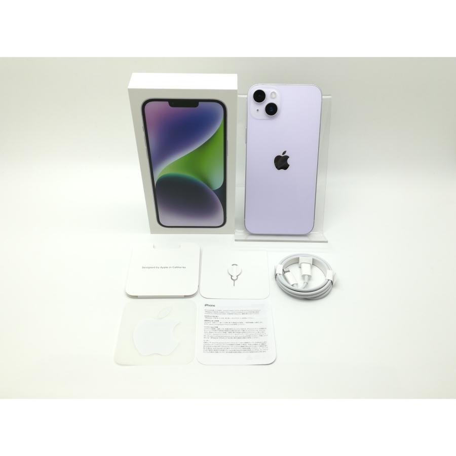 中古】Apple 国内版 【SIMフリー】 iPhone 14 Plus 256GB パープル