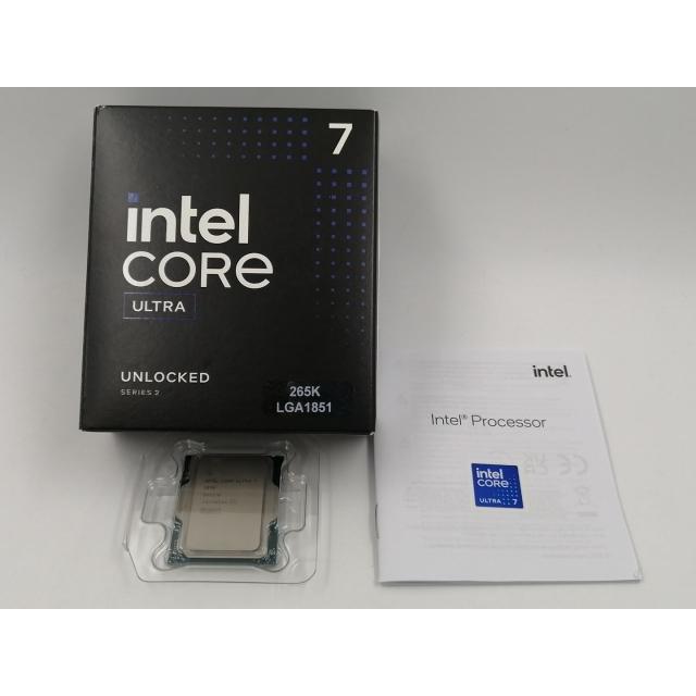 中古】Intel Core Ultra 7 265K(3.9GHz) Box LGA1851/20C(P:8C/E:12C
