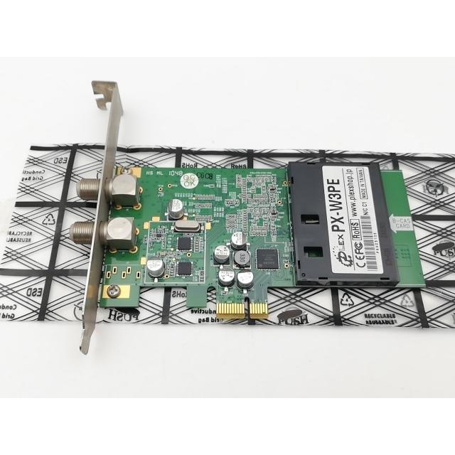 中古】PLEX PX-W3PE Rev1.3 3波対応地デジチューナー/PCI-Express x1