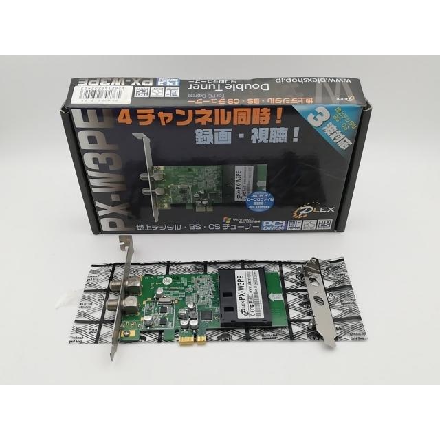 中古】PLEX PX-W3PE Rev1.3 3波対応地デジチューナー/PCI-Express x1