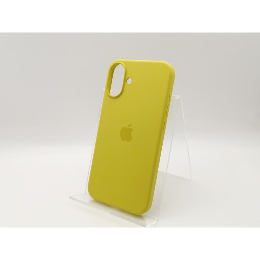 中古】Apple MagSafe対応iPhone 16 Plusシリコーンケース スター