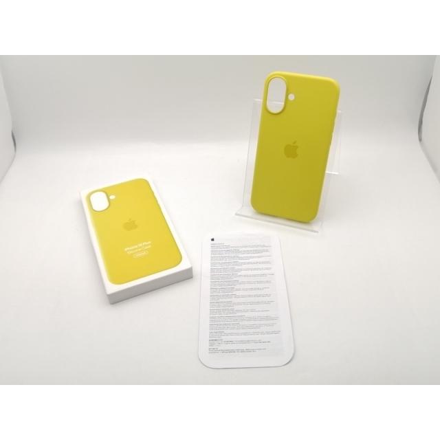 中古】Apple MagSafe対応iPhone 16 Plusシリコーンケース スター