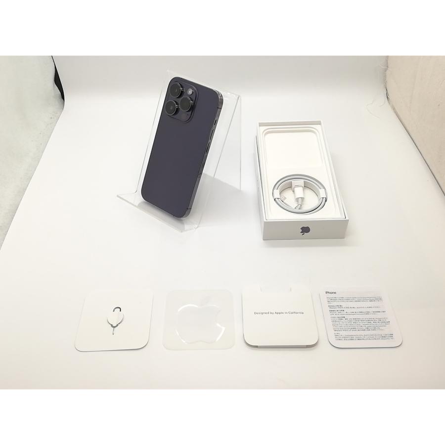 中古】Apple 国内版 【SIMフリー】 iPhone 14 Pro 512GB ディープ