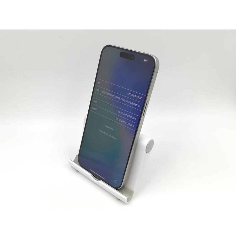 中古】Apple 国内版 【SIMフリー】 iPhone 15 Pro Max 256GB