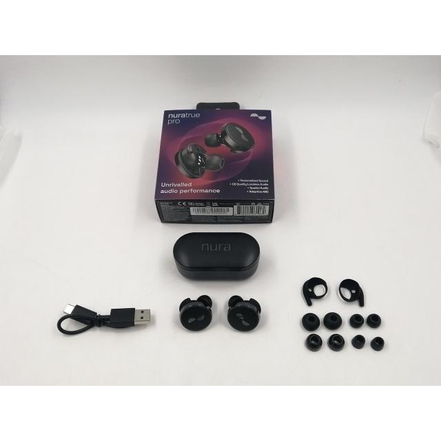 中古】nura NuraTrue Pro NR-TWSPRO [ブラック]【千葉】保証期間1ヶ月