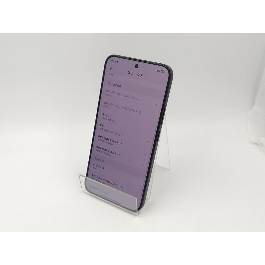 中古】Xiaomi 国内版 【SIMフリー】 Xiaomi 15T Pro ブラック 12GB