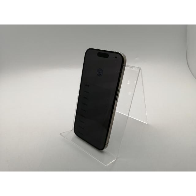 【中古】Apple 国内版 【SIMフリー】 iPhone 15 Pro 256GB ナチュラルチタニウム MTUF3J/A【千葉】保証期間１ヶ月【ランクA】の画像