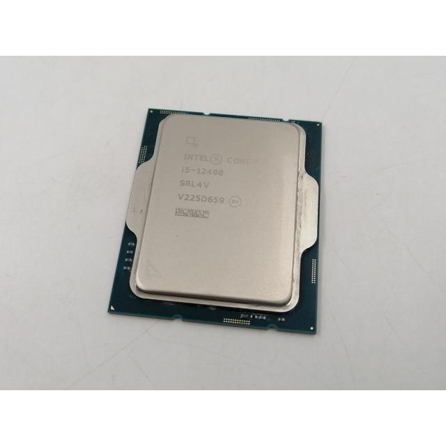中古】Intel Core i5-12400(2.5GHz) Box LGA1700/6C(P:6C/E:0C)/12T/L3