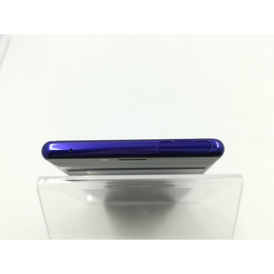 中古】SONY au 【SIMロック解除済み】 Xperia 1 SOV40 パープル