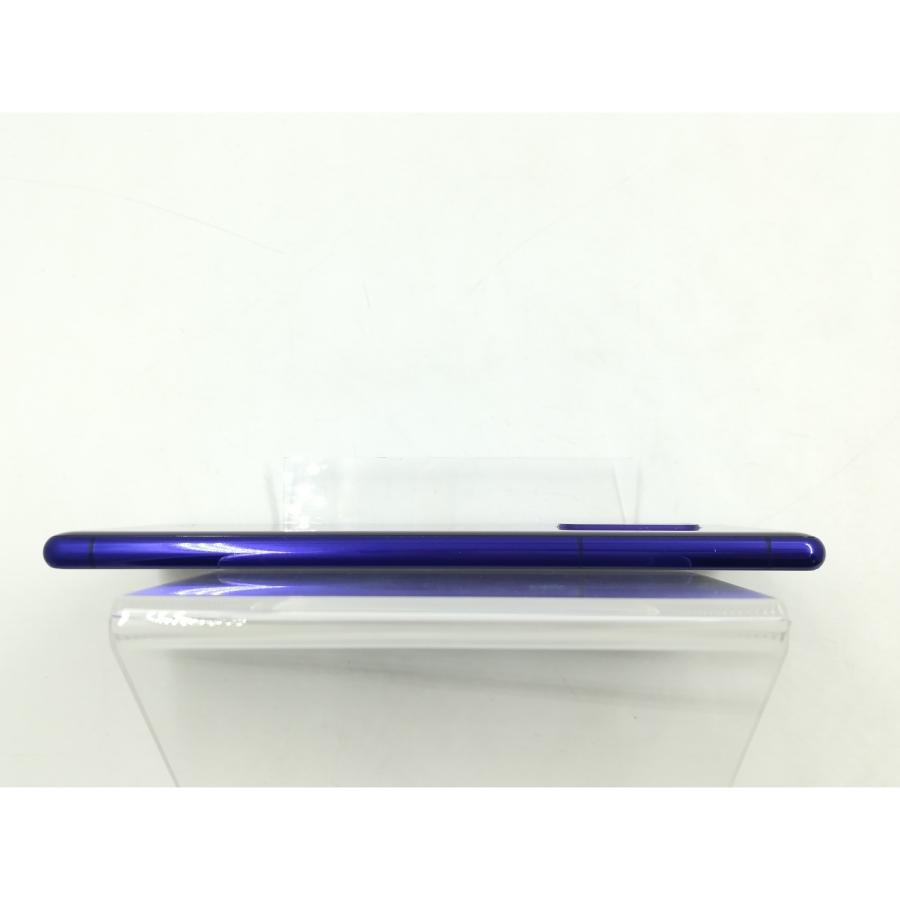 中古】SONY au 【SIMロック解除済み】 Xperia 1 SOV40 パープル