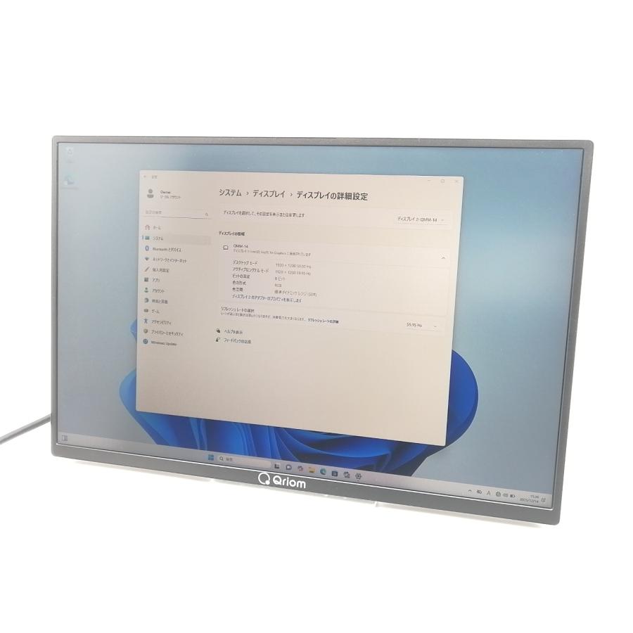 14インチ モバイルモニター ディスプレイ YAMAZEN QMM-140 Amazon.co.jp: 山善 モバイルモニター 14インチ モバイルディスプレイ