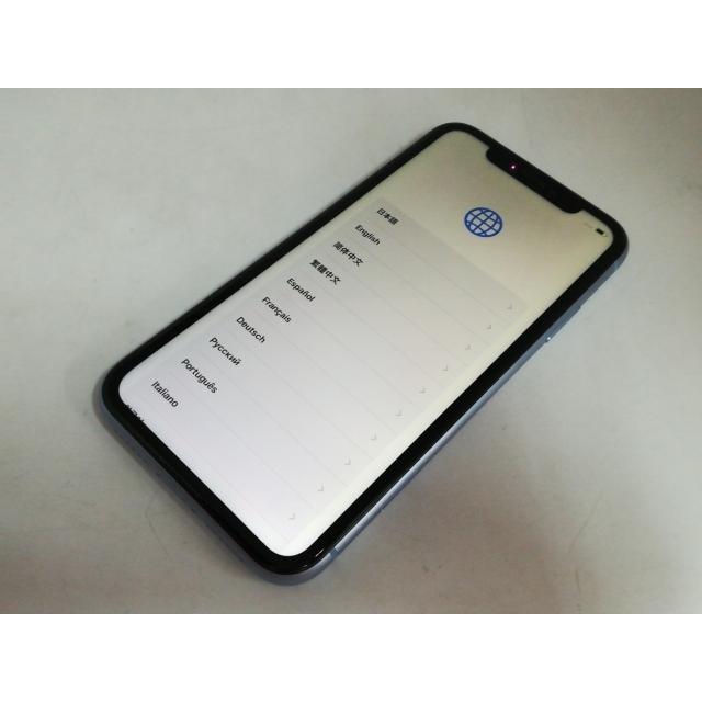 中古】Apple au 【SIMロック解除済み】 iPhone XR 64GB ブルー MT0E2J