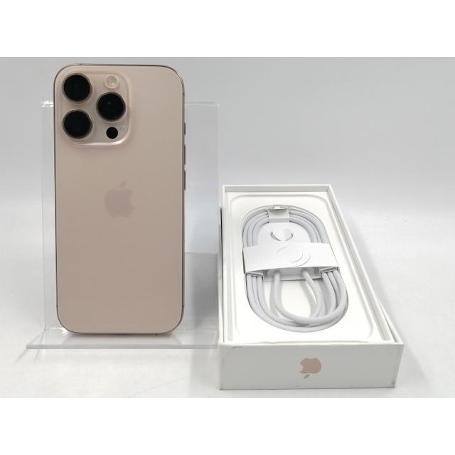 中古】Apple 国内版 【SIMフリー】 iPhone 16 Pro 512GB デザート