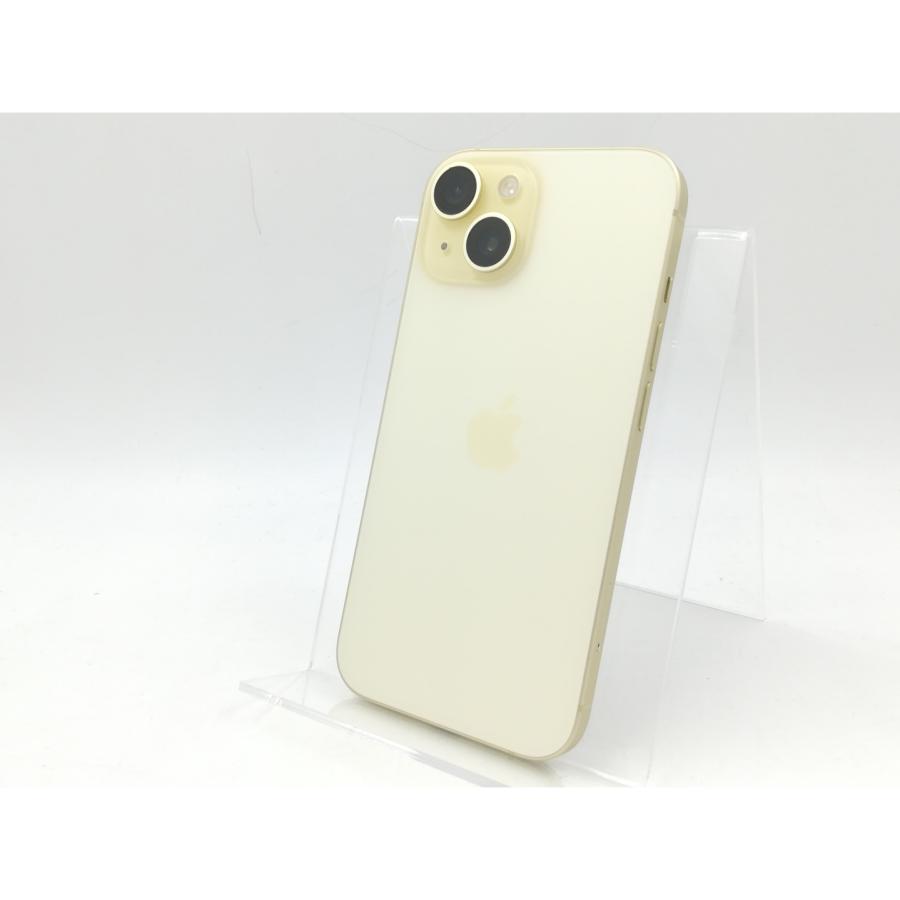 中古】Apple 海外版 【SIMフリー】 iPhone 15 128GB イエロー【千葉