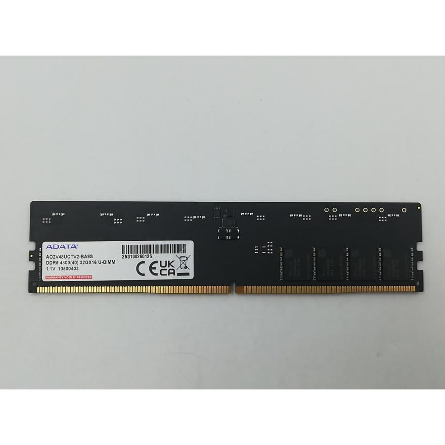 ADATA DDR5 PC5-51200 32GB 2枚　新品未開封 ADATA AX5U6400C3232G-DCLARWH (DDR5 PC5-51200 32GB 2枚組