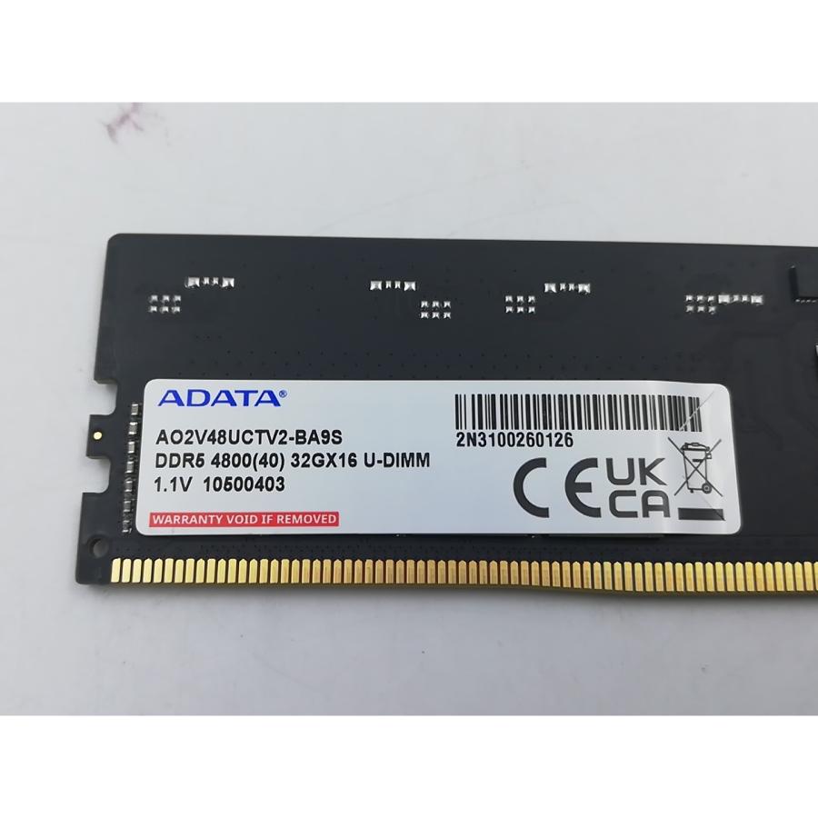 中古】DDR5 32GB 2枚組（合計64GB） DDR5-4800(PC5-38400 