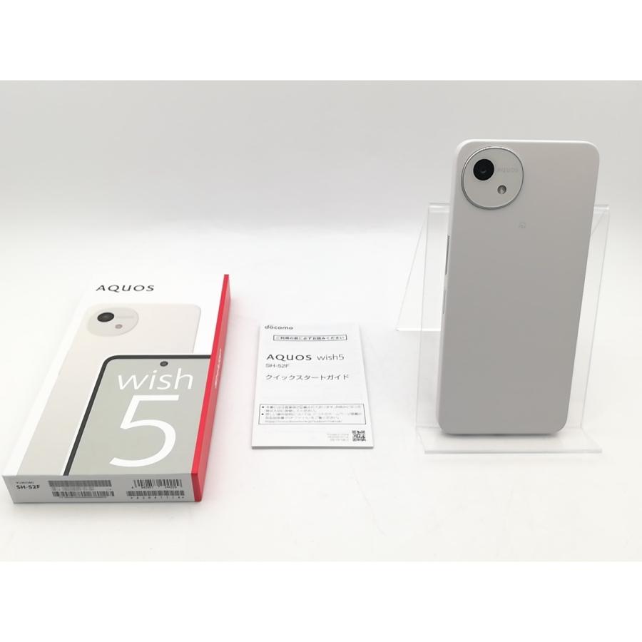 未使用】SHARP docomo 【SIMフリー】 AQUOS wish5 ユキ 4GB 64GB SH