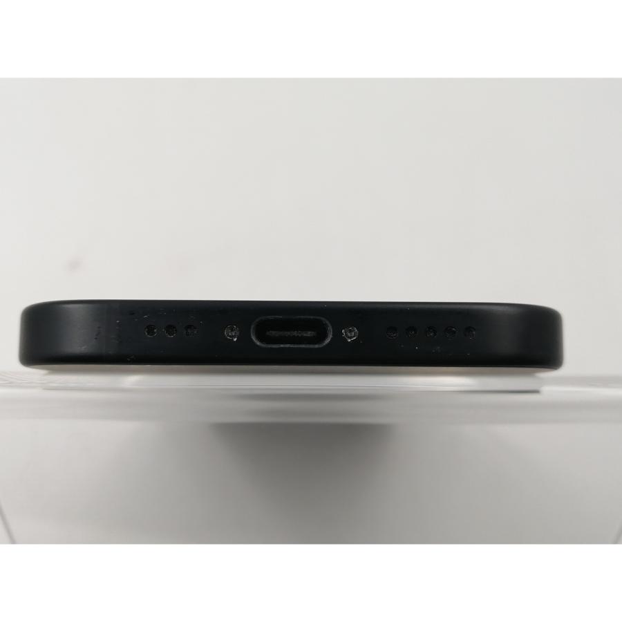 中古】Apple docomo 【SIMフリー】 iPhone 15 128GB ブラック MTMH3J/A