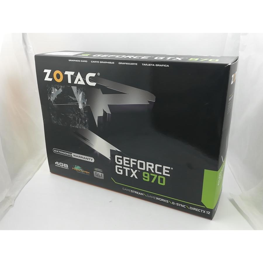 中古】ZOTAC GeForce GTX 970(ZT-90101-10P) GTX970/4GB(3.5G+0.5G