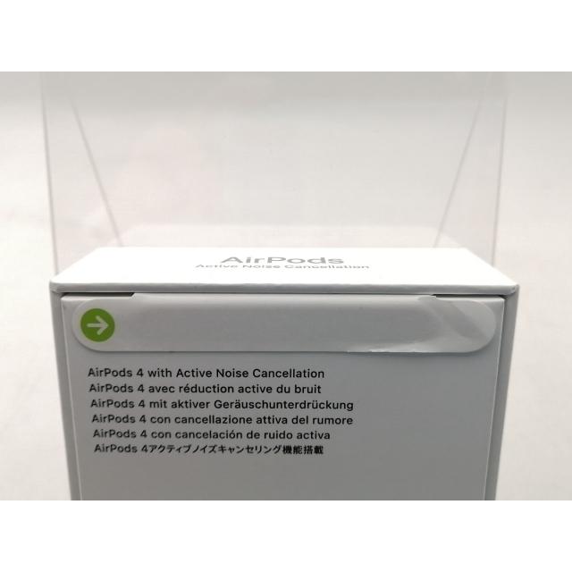 未使用】Apple AirPods 4 アクティブノイズキャンセリング搭載モデル