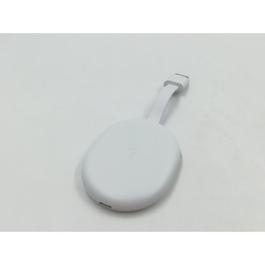 中古】Google Chromecast with Google TV 4K（2020） スノー GA01919