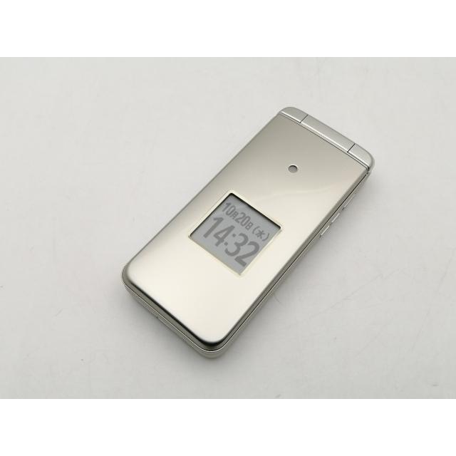 中古】KYOCERA au 【SIMロックあり】 かんたんケータイ ライト KYF43