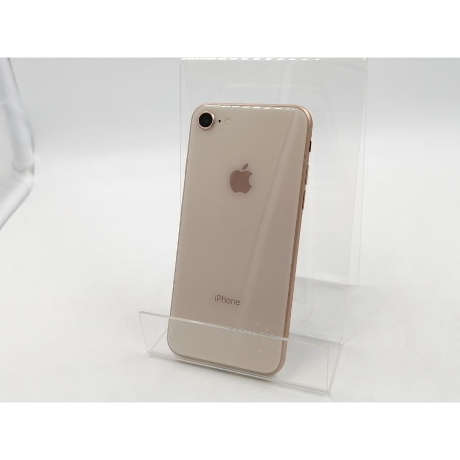 中古】Apple au 【SIMロック解除済み】 iPhone 8 64GB ゴールド MQ7A2J 