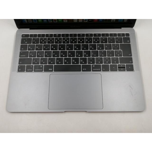 【中古】Apple MacBook Air 13インチ 256GB Touch ID搭載モデル スペースグレイ MVFJ2J/A (Mid 2019)【千葉】保証期間１ヶ月【ランクB】の画像