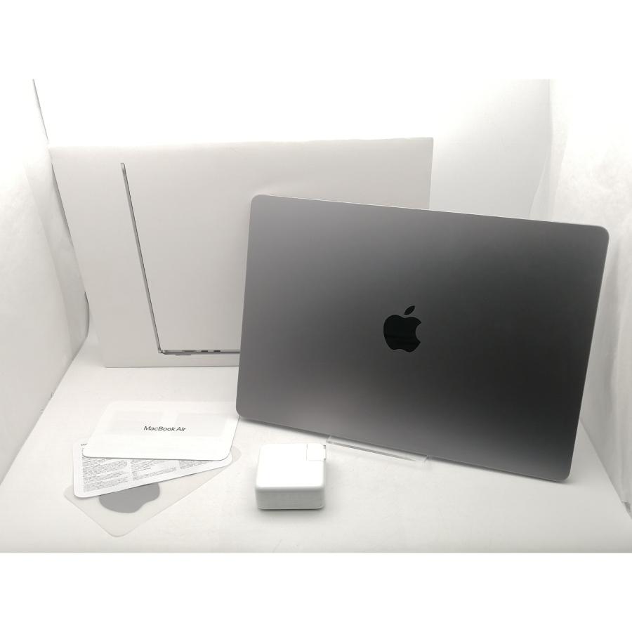 【中古】Apple MacBook Air 15インチ CTO (M3,2024) スペースグレイ M3(CPU:8C/GPU:10C)/24G/256G【千葉】保証期間１ヶ月【ランクA】の画像