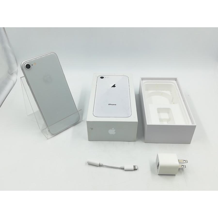 中古】Apple docomo 【SIMロック解除済み】 iPhone 8 64GB シルバー