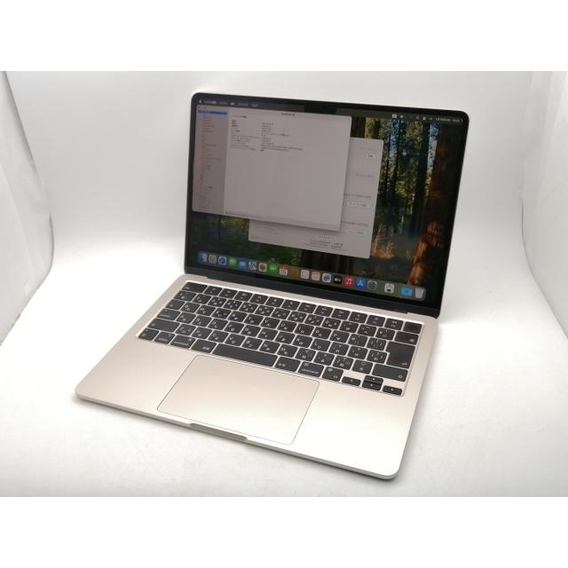 中古】Apple MacBook Air 13インチ M3(CPU:8C/GPU:8C) 8GB/256GB