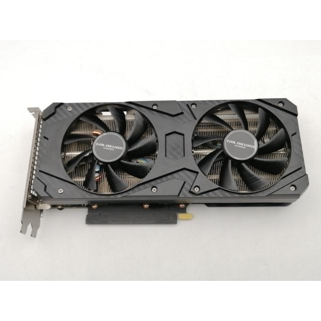 GALAKURO GEFORCE RTX 3060 Ti 中古現状品 中古】玄人志向 GALAKURO GAMING GG-RTX3060Ti-E8GB/DF/LHR RTX3060Ti