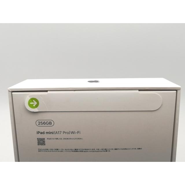 未使用】Apple 【Wi-Fi】 iPad mini（A17Pro/2024） 256GB スペース